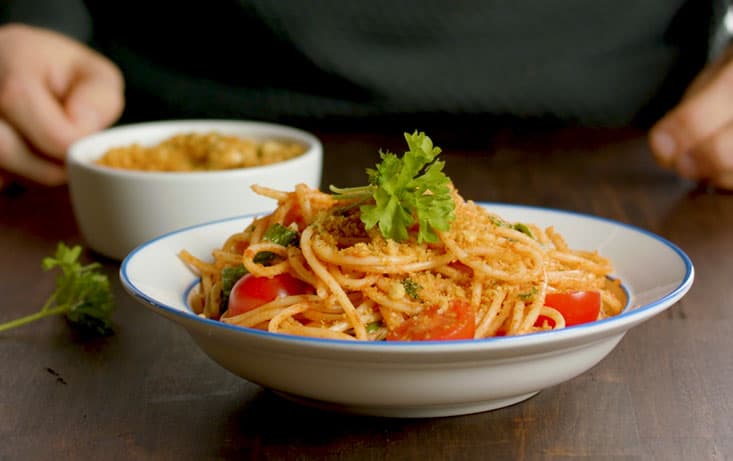 Toppa pastan med smulor - Recept | Pågen